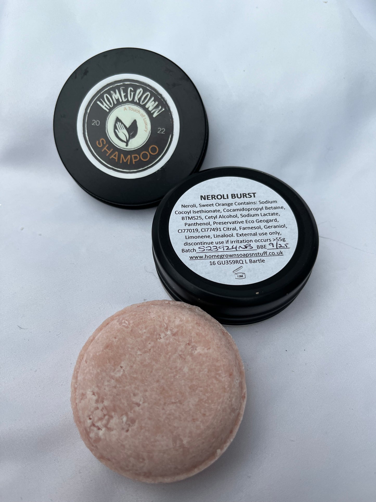 Neroli Burst Solid Shampoo Bar