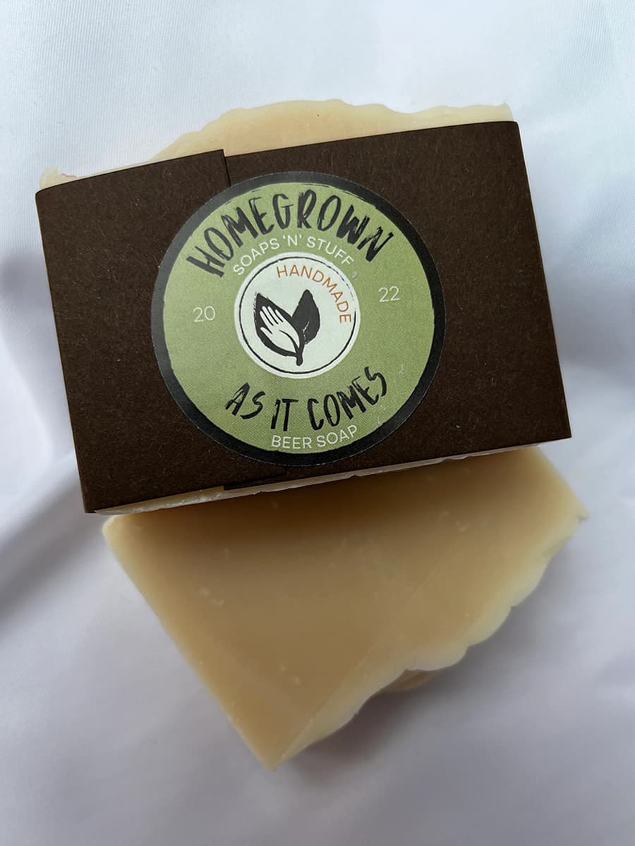 Natural Soap Made With Local Brewery Beer