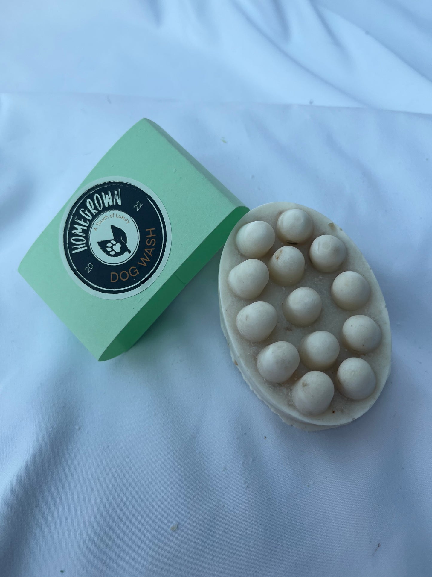 Dog Massage Wash Bar - handmade natural soap for your furry friend