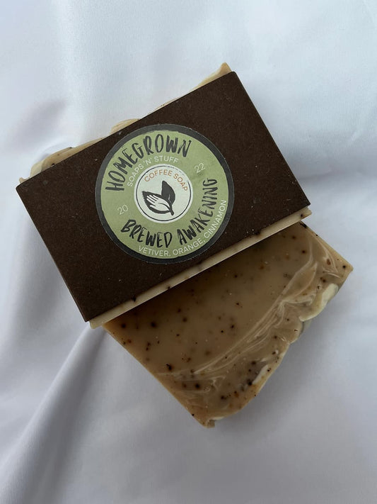 Handcrafted Coffee Soap Infused