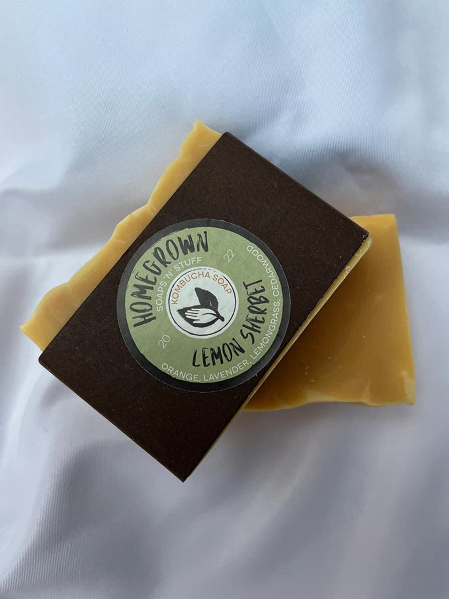 Handcrafted Natural Kombucha Soap