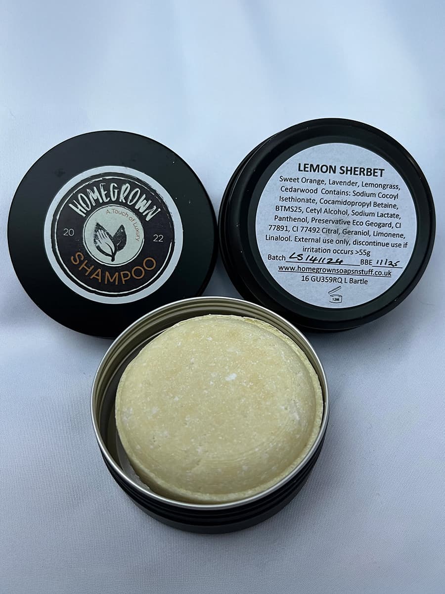 Lemon Sherbet Solid Shampoo Bar