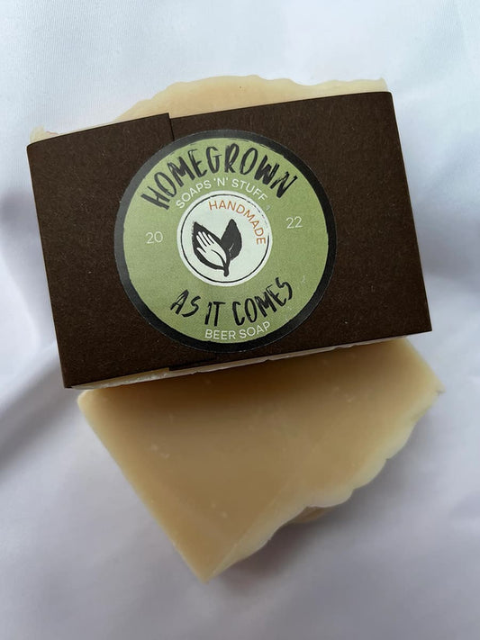 Natural Soap Made With Local Brewery Beer